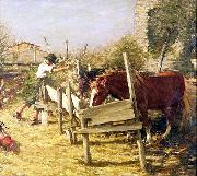 Henry Herbert La Thangue Appian Way France oil painting artist